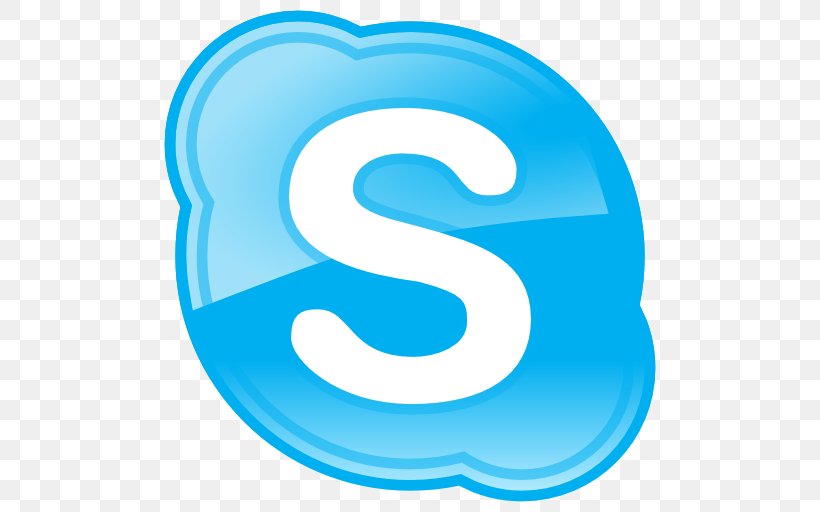Skype WhatsApp Mobile Phones Telephone Call Email, PNG, 512x512px, Skype, Aqua, Area, Azure, Blue Download Free