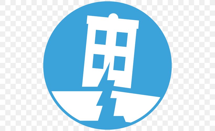 Earthquake Weather Seismic Retrofit Building, PNG, 500x500px, Earthquake, Architectural Engineering, Area, Blue, Brand Download Free