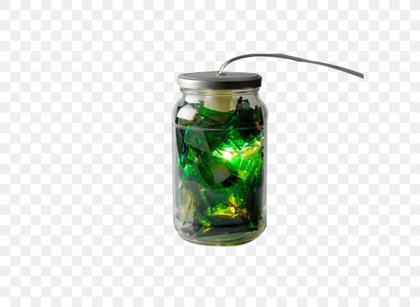 Light Glass Bottle Recycling Lamp, PNG, 600x600px, Light, Bottle, Ceramic, Chandelier, Creativity Download Free