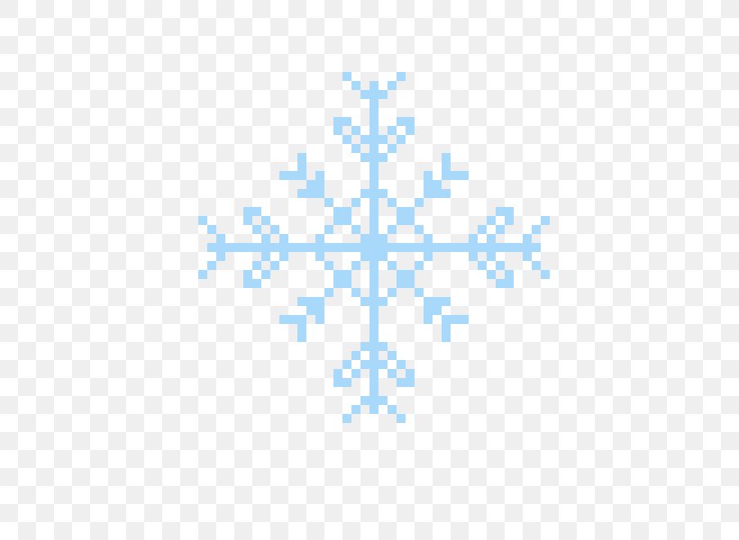 Snowflake Pixel Art, PNG, 460x600px, Snowflake, Area, Bit, Blue, Diagram Download Free