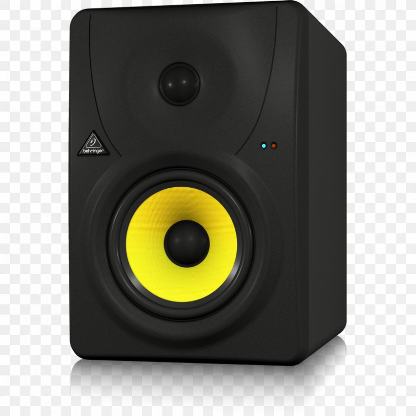 Studio Monitor Computer Monitors Loudspeaker Audio Behringer, PNG, 2000x2000px, Studio Monitor, Amplifier, Audio, Audio Equipment, Audio Mixers Download Free