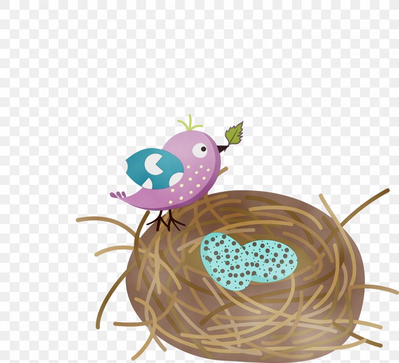 Bird Nest Nest Easter, PNG, 3000x2732px, Watercolor, Bird Nest, Easter, Nest, Paint Download Free