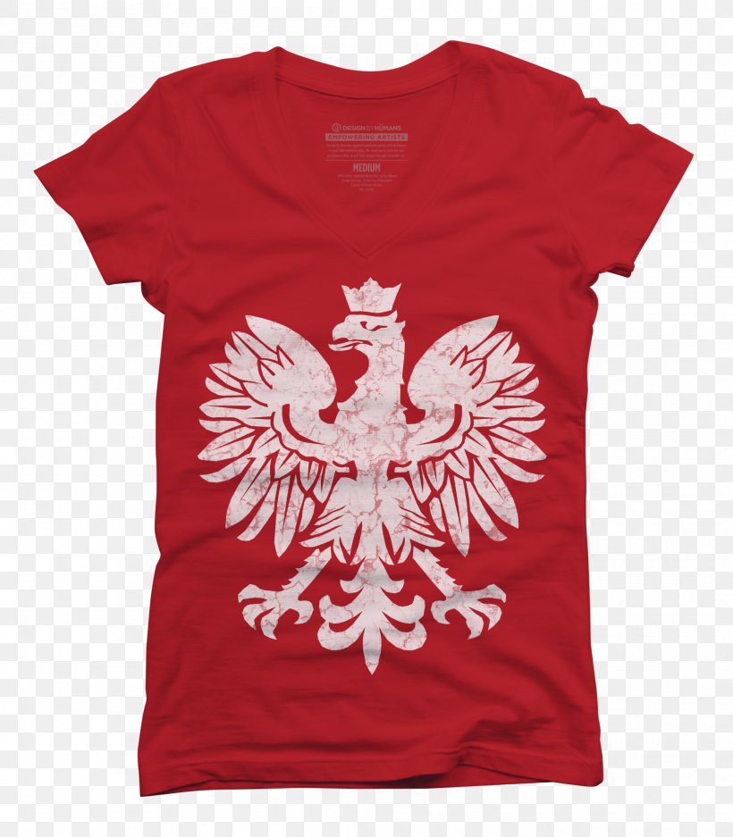 Coat Of Arms Of Poland T-shirt Second Polish Republic Flag Of Poland, PNG, 2100x2400px, Poland, Active Shirt, Coat Of Arms, Coat Of Arms Of Poland, Country Download Free