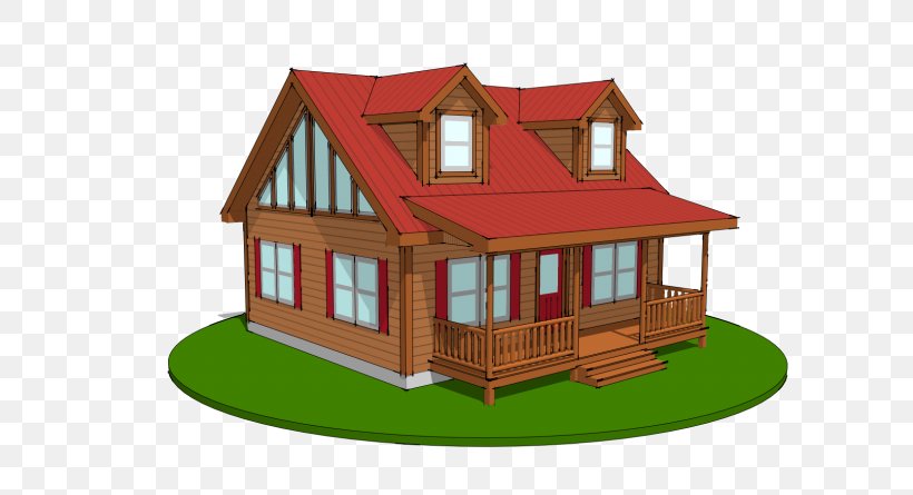 House Plan Cottage Log Cabin Prefabricated Home, PNG, 640x445px, House, Building, Cottage, Facade, Floor Download Free