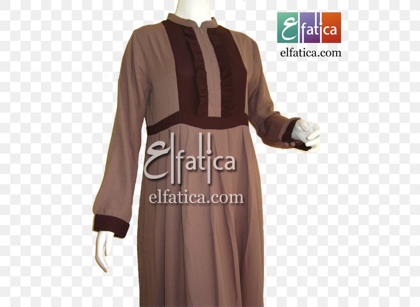 Robe Abaya Sleeve, PNG, 600x600px, Robe, Abaya, Brown, Clothing, Sleeve Download Free