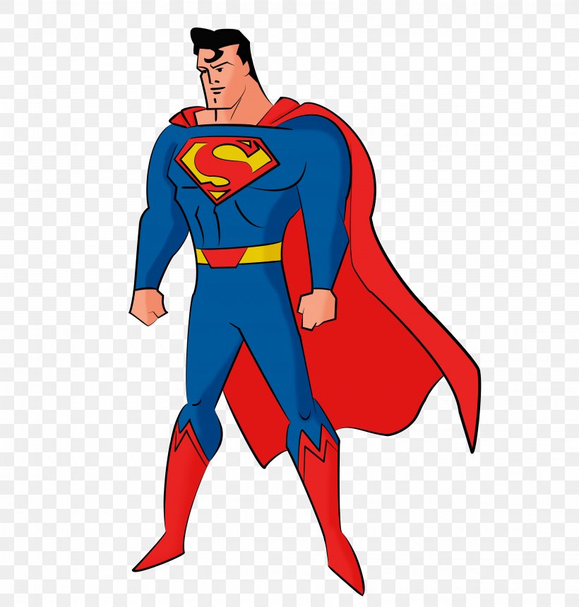 Superman Batman Drawing Superhero, PNG, 3641x3818px, Superman, Allstar ...