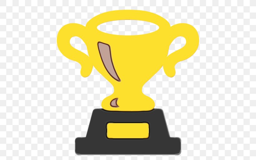 Trophy, PNG, 512x512px, Watercolor, Award, Paint, Trophy, Wet Ink Download Free