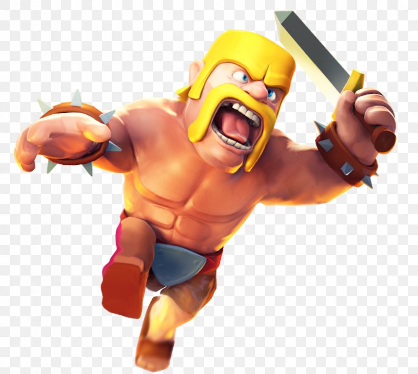 Clash Of Clans Clash Royale Video Game, PNG, 842x753px, Clash Of Clans, Action Figure, Android, Barbarian, Clash Royale Download Free