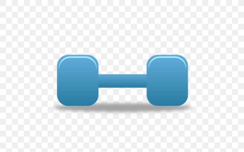 Dumbbell Exercise Fitness Centre, PNG, 512x512px, Dumbbell, Aqua, Azure, Blue, Exercise Download Free