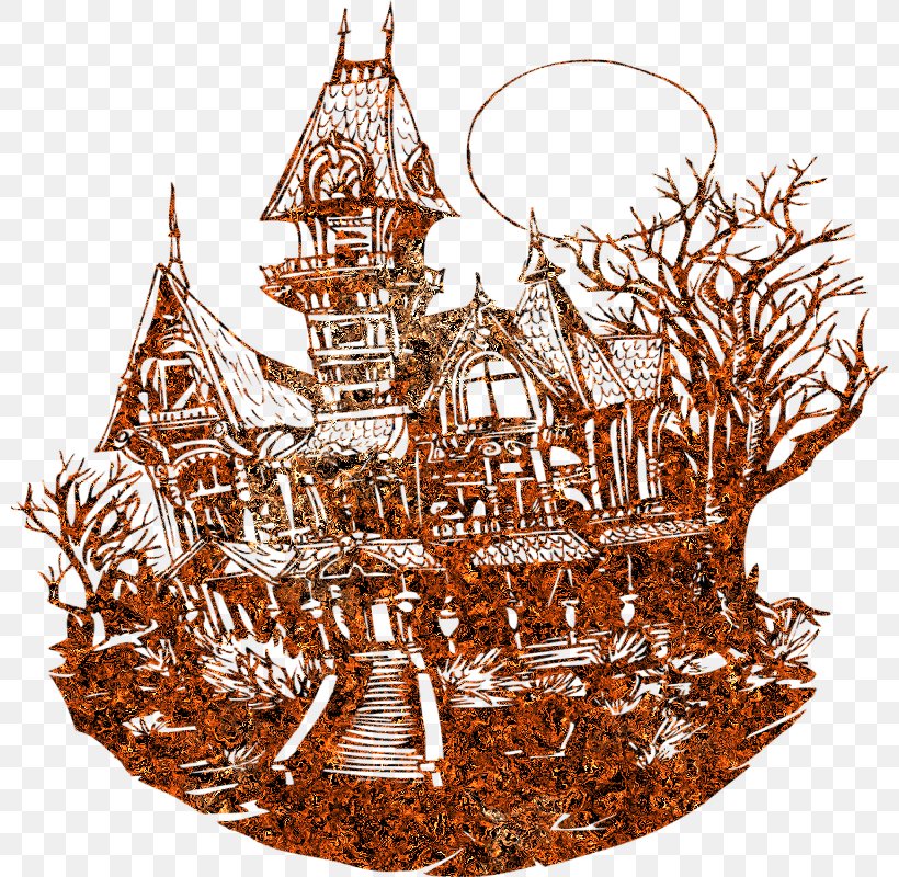 Haunted House Drawing Line Art, PNG, 800x800px, Haunted House, Art, Christmas Ornament, Coloring Book, Drawing Download Free