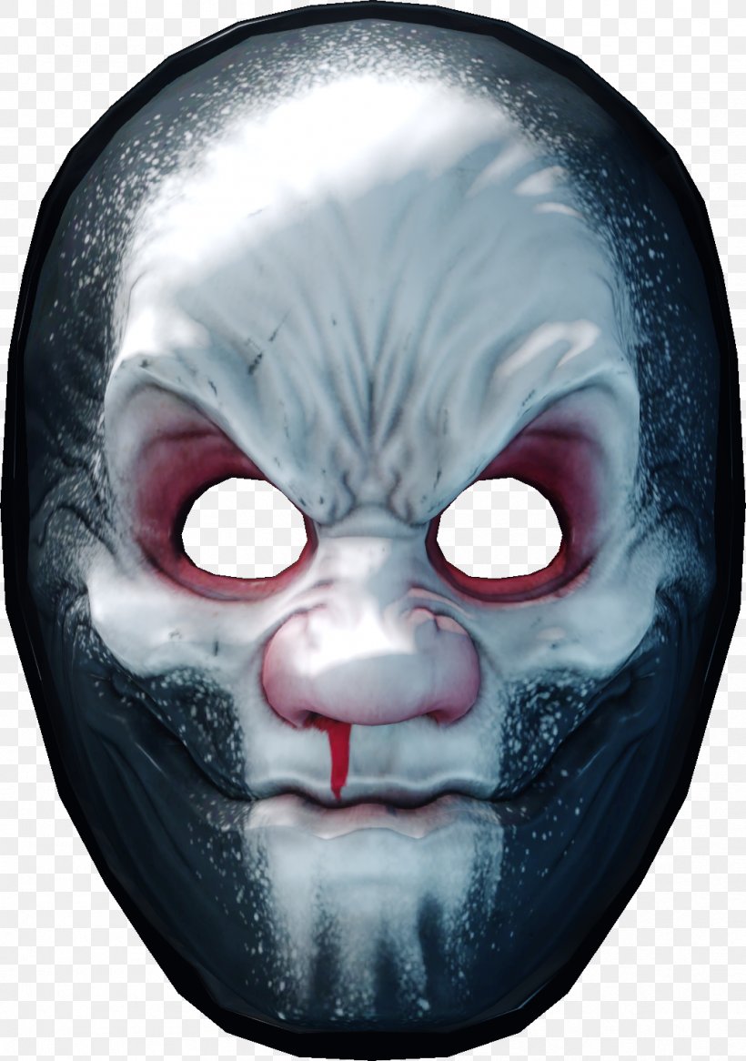 Payday 2 Mask Overkill Software Overkill's The Walking Dead Starbreeze Studios, PNG, 1037x1475px, Payday 2, Character, Face, Fictional Character, Head Download Free