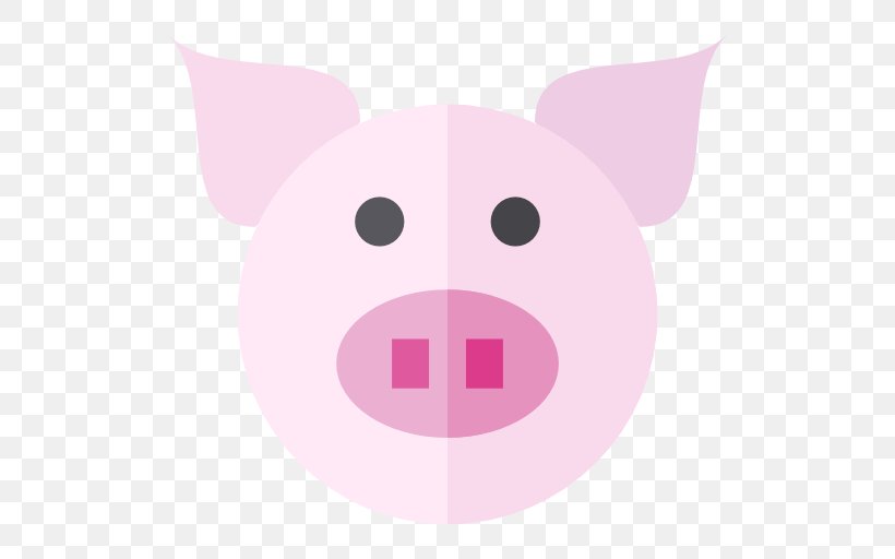 Pig Snout Whiskers Clip Art, PNG, 512x512px, Pig, Head, Livestock, Mammal, Nose Download Free