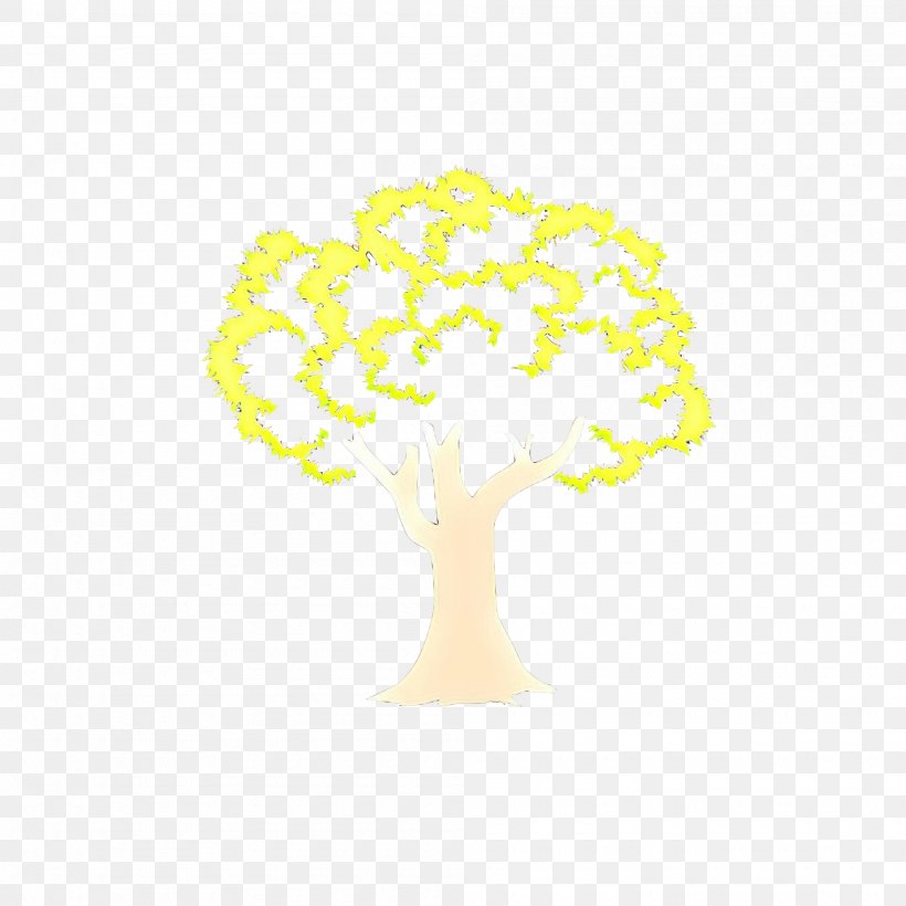 Tree Yellow Woody Plant Plant Logo, PNG, 2000x2000px, Cartoon, Logo, Plant, Tree, Woody Plant Download Free