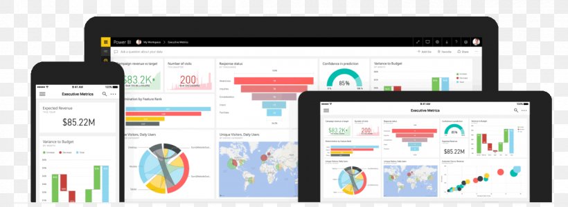 Power BI Data Visualization Business Intelligence Microsoft Data Analysis, PNG, 2400x880px, Power Bi, Analytics, Brand, Business, Business Intelligence Download Free