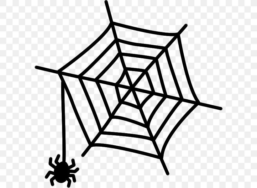 Spider Web, PNG, 600x600px, Spider, Area, Autocad Dxf, Black And White, Leaf Download Free