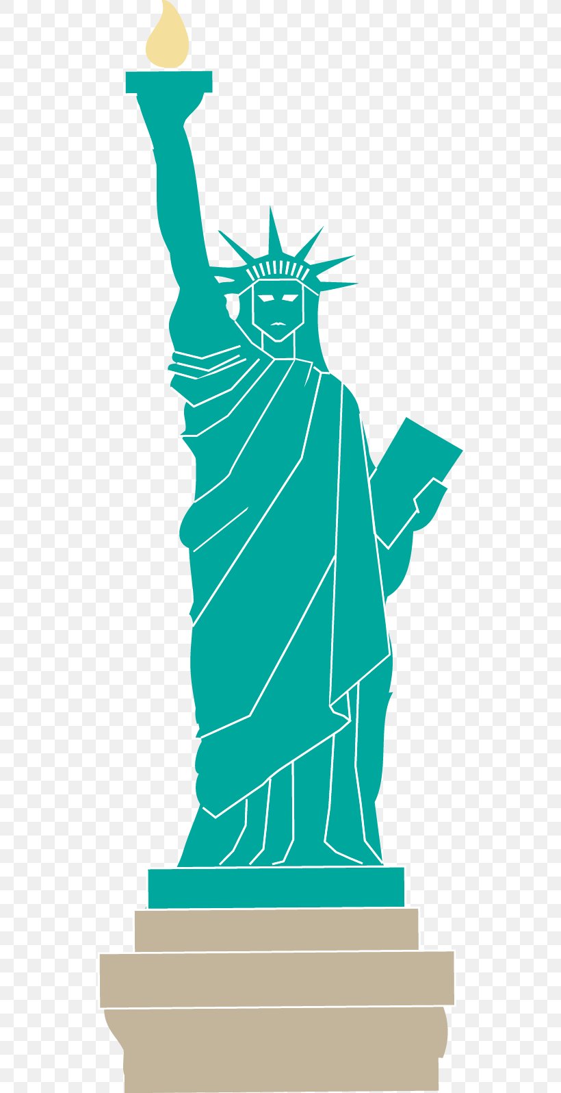 Statue Of Liberty Computer File, PNG, 534x1596px, Statue Of Liberty, Art, Fictional Character, Free Software, Gratis Download Free