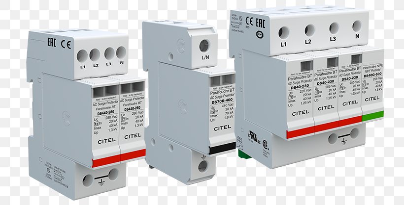 Circuit Breaker Surge Protector CITEL-2CP SA Alternating Current Lightning Rod, PNG, 795x418px, Circuit Breaker, Alternating Current, Cable Tray, Circuit Component, Electric Potential Difference Download Free