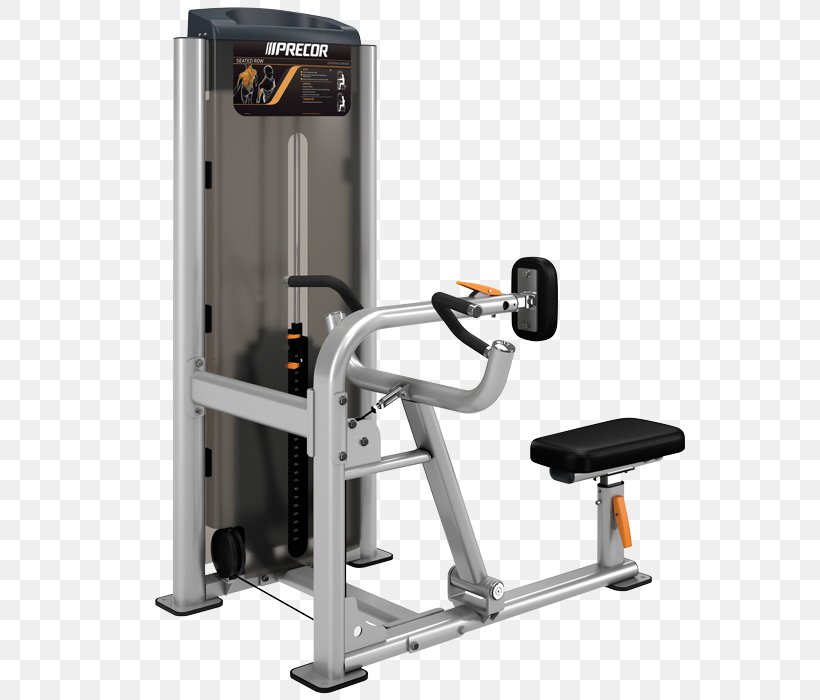 Row Precor Incorporated Elliptical Trainers Fitness Centre Bodybuilding, PNG, 700x700px, Row, Barbell, Bench, Biceps Curl, Bodybuilding Download Free