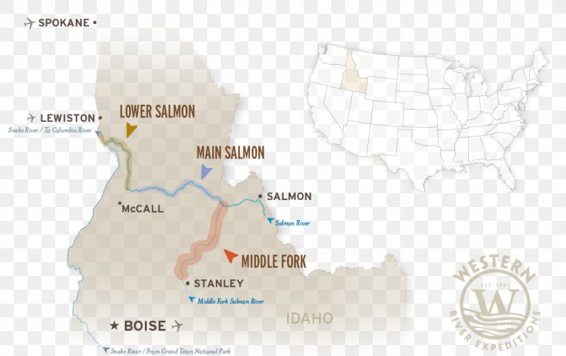 Middle Fork Salmon River Riggins Map, PNG, 960x605px, Salmon River, City Map, Idaho, Map, Middle Fork Salmon River Download Free