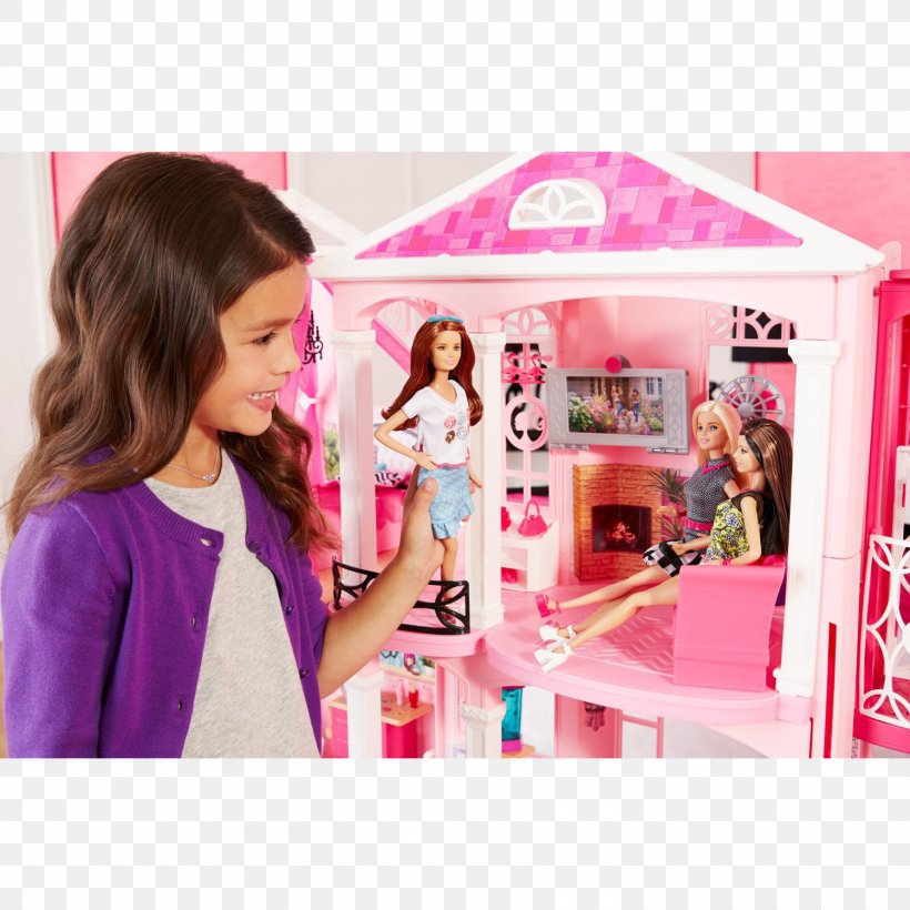 Barbie Dreamhouse FFY84 Toy Barbie Dreamhouse FFY84 Doll, PNG, 1500x1500px, Barbie, Barbie Life In The Dreamhouse, Doll, Dollhouse, House Download Free