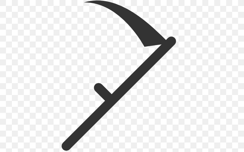 Scythe Sickle Death, PNG, 512x512px, Scythe, Black And White, Death, Icon Design, Reaper Download Free