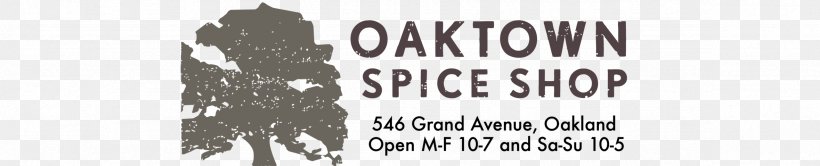 Oaktown Spice Shop Meatloaf Smoking Seasoning, PNG, 2359x478px, Spice, Black, Black And White, Brand, Calligraphy Download Free