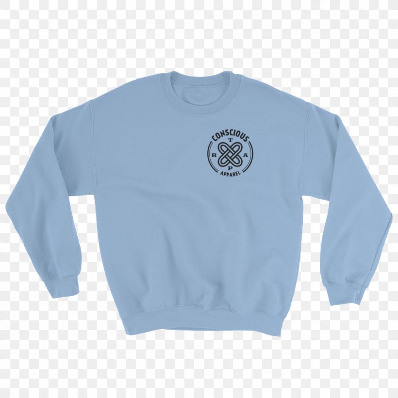 T-shirt Hoodie Crew Neck Sweater Bluza, PNG, 1000x1000px, Tshirt, Active Shirt, Azure, Blue, Bluza Download Free