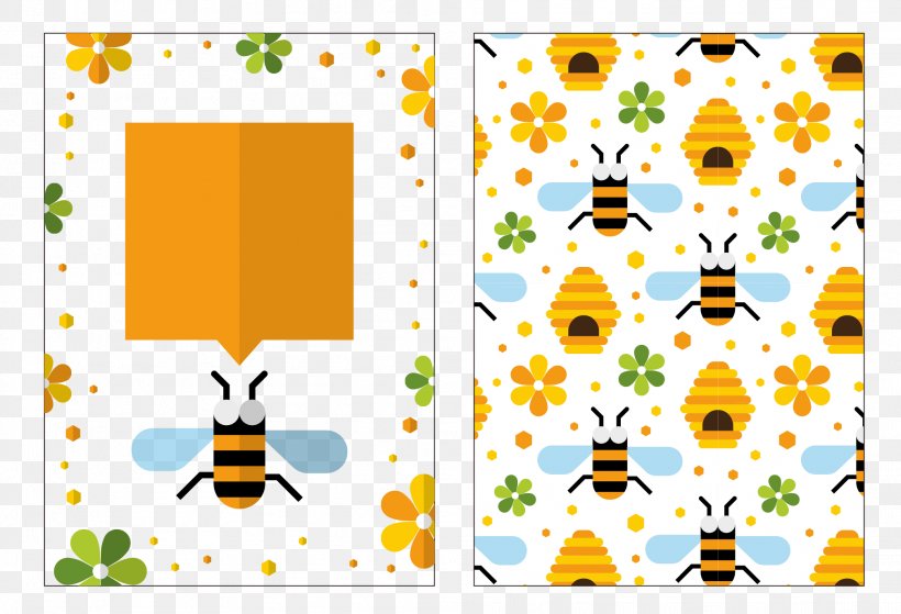 Beehive Honey Bee, PNG, 2019x1378px, Bee, Area, Beehive, Floral Design, Flower Download Free