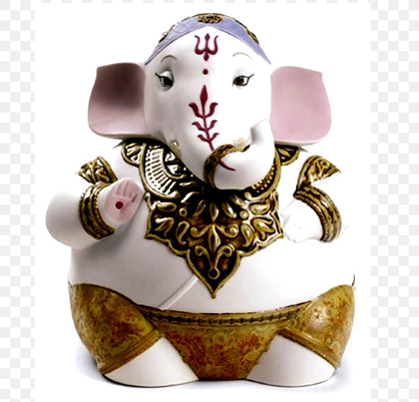 Ganesha Figurine Lladró Porcelain Statue, PNG, 800x786px, Ganesha, Character, Collectable, Diya, Figurine Download Free