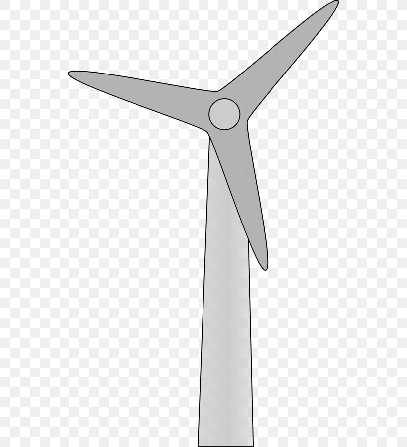 Wind Farm Wind Turbine Clip Art, PNG, 545x900px, Wind Farm, Black And White, Electric Generator, Electricity Generation, Energy Download Free