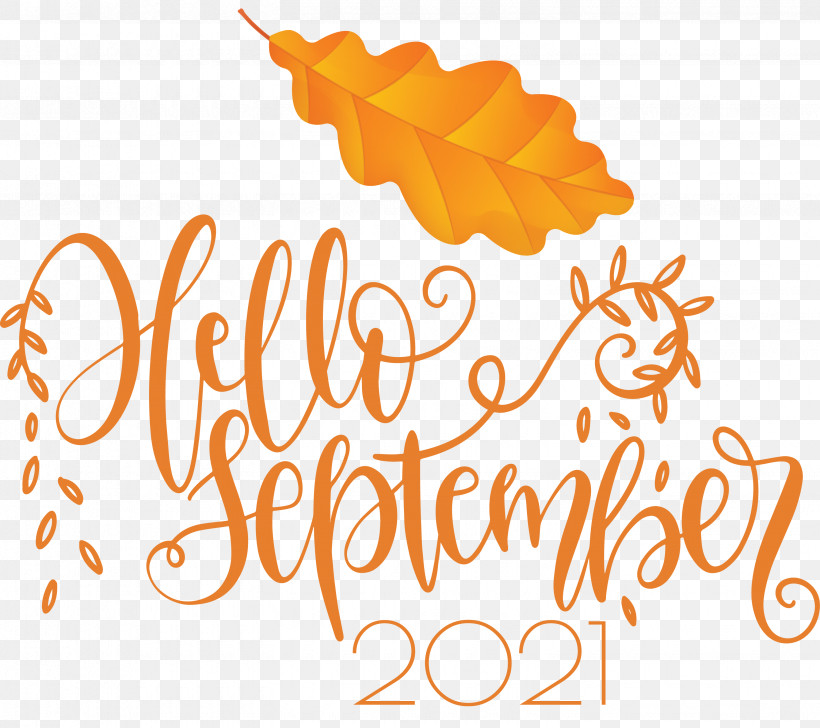Hello September September, PNG, 3065x2722px, Hello September, Calligraphy, Drawing, Logo, Poster Download Free
