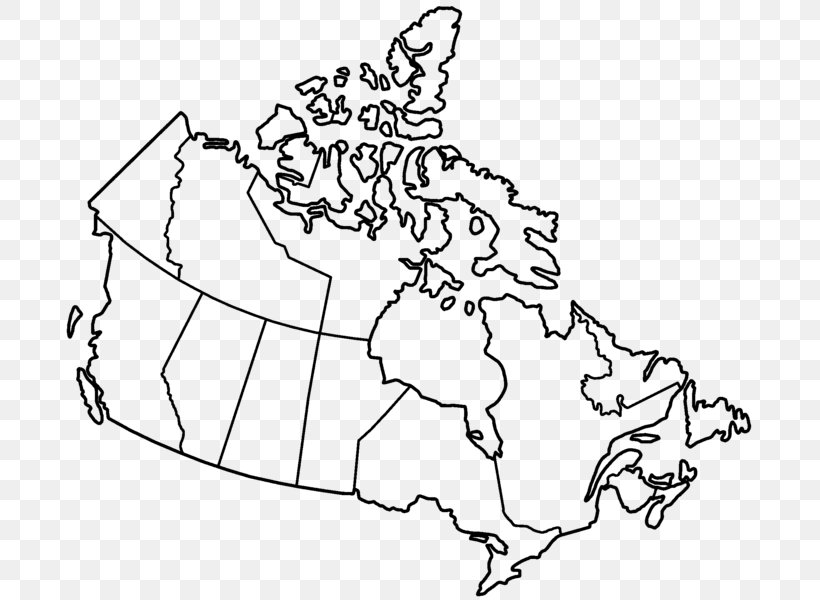 Provinces And Territories Of Canada Blank Map World Map, PNG, 694x600px, Watercolor, Cartoon, Flower, Frame, Heart Download Free