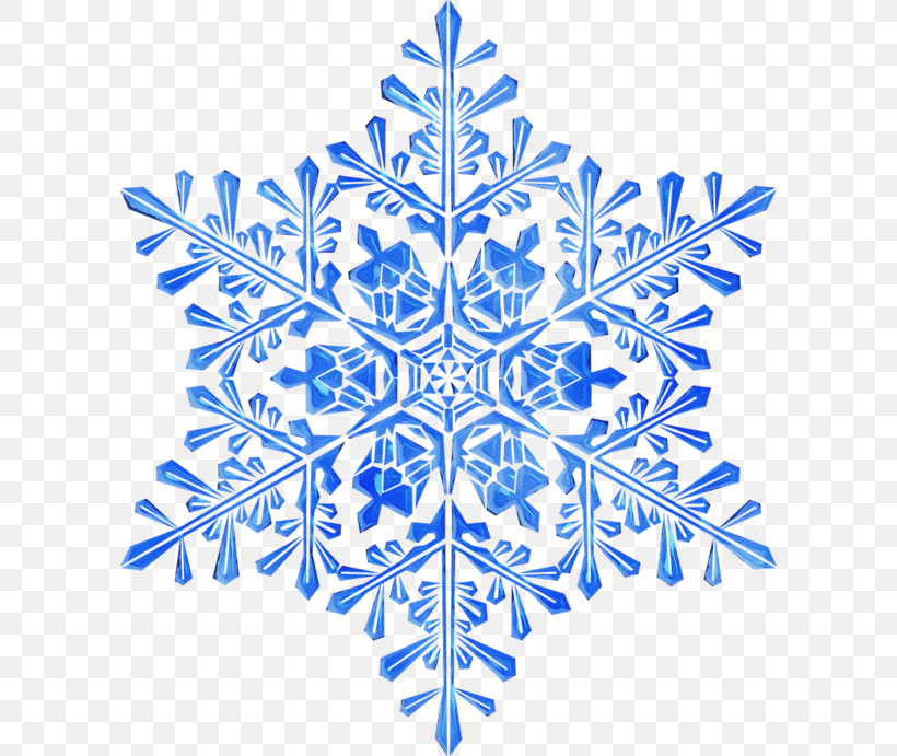 Snowflake, PNG, 600x691px, Watercolor, Leaf, Ornament, Paint, Snowflake Download Free
