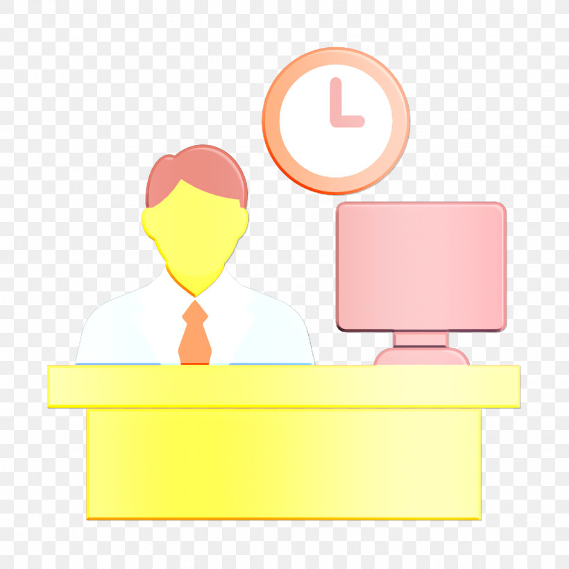 Business Icon Desk Icon Worker Icon, PNG, 1232x1232px, Business Icon, Behavior, Cartoon, Desk Icon, Line Download Free