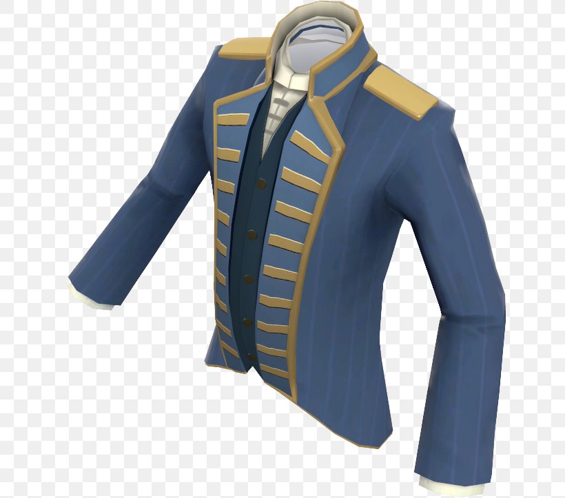 Team Fortress 2 Garry's Mod Loadout Outerwear Paint, PNG, 650x723px, Team Fortress 2, Button, Electric Blue, Gilets, Jacket Download Free