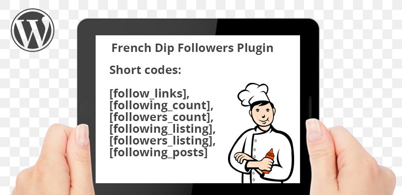 French Dip WordPress Content Management System Dipping Sauce Clip Art, PNG, 812x398px, French Dip, Area, Brand, Cartoon, Communication Download Free