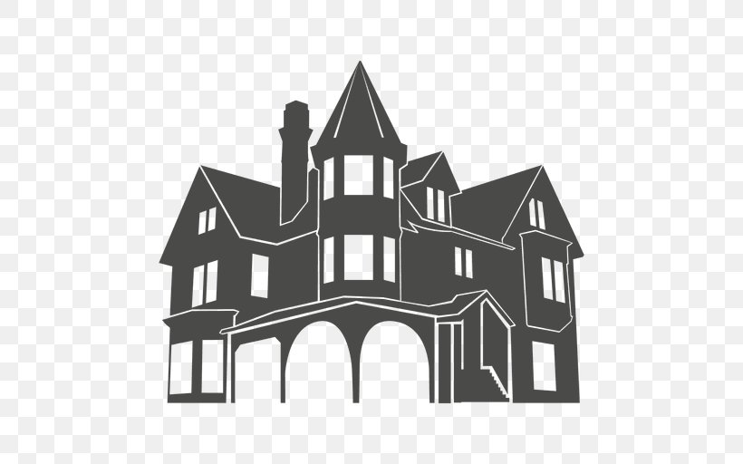 House Silhouette, PNG, 512x512px, House, Architecture, Black And White, Brand, Building Download Free