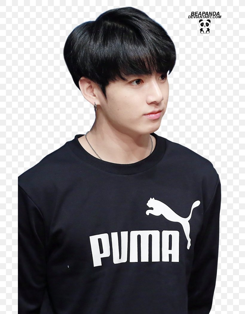 Jungkook Hoodie T-shirt Puma Clothing, PNG, 700x1050px, Jungkook, Adidas, Bangs, Black Hair, Bluza Download Free