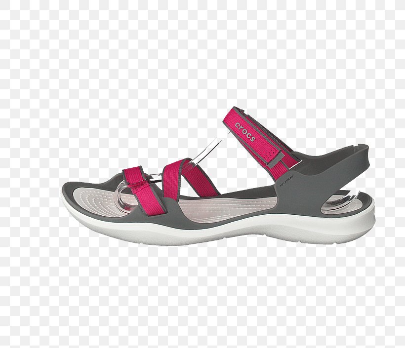 Sandal Crocs Shoe Boot Pink, PNG, 705x705px, Sandal, Boot, Crocs, Cross Training Shoe, Footway Aps Download Free