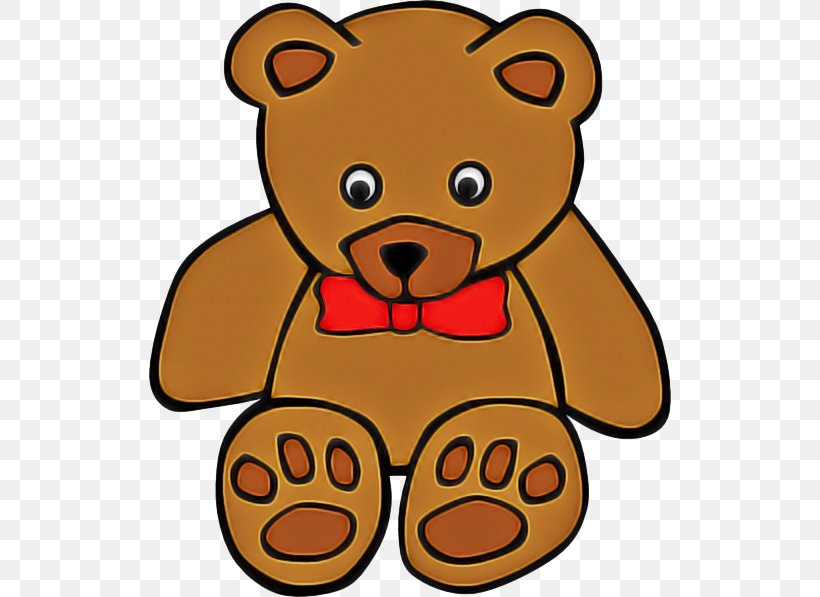 Teddy Bear, PNG, 522x597px, Cartoon, Animal Figure, Bear, Brown Bear, Smile Download Free