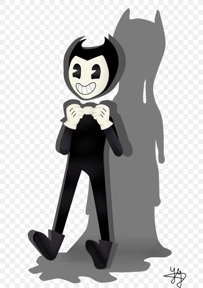 Bendy And The Ink Machine TheMeatly Games Game Jolt, PNG, 690x1159px, Bendy And The Ink Machine, Animation, Art, Black, Cartoon Download Free