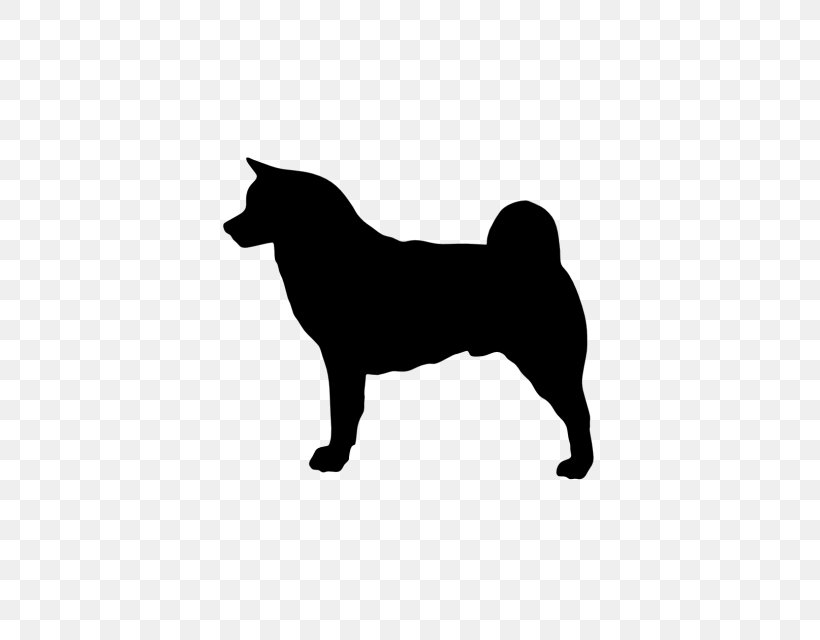 Akita Shiba Inu Japanese Chin Tosa Cardigan Welsh Corgi, PNG, 640x640px, Akita, Black, Black And White, Cardigan Welsh Corgi, Carnivoran Download Free