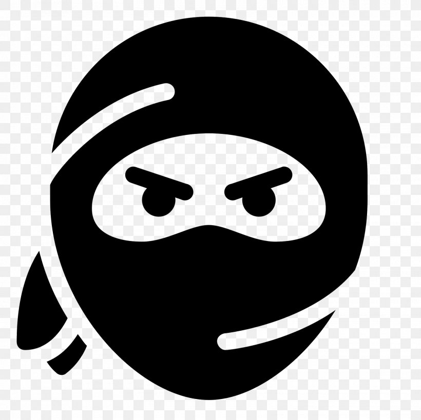 Ninja, PNG, 1600x1600px, Ninja, Avatar, Black, Black And White, Emoticon Download Free