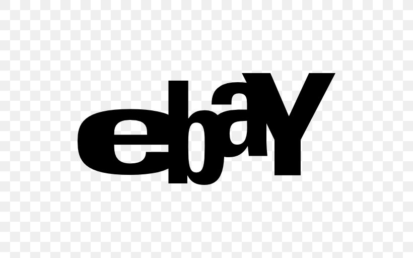 Social Media EBay, PNG, 512x512px, Social Media, Area, Black And White, Brand, Ebay Download Free