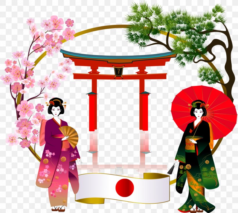 Japan Cartoon Illustration, PNG, 966x865px, Japan, Animation, Art, Cartoon, Culture Of Japan Download Free