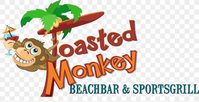 The Toasted Monkey Restaurant St. Petersburg Bar Breakfast, PNG, 5104x2636px, Restaurant, Bar, Brand, Breakfast, Cartoon Download Free