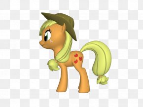Applejack Watercolor - Pony Horse Mare Applejack Illustration PNG