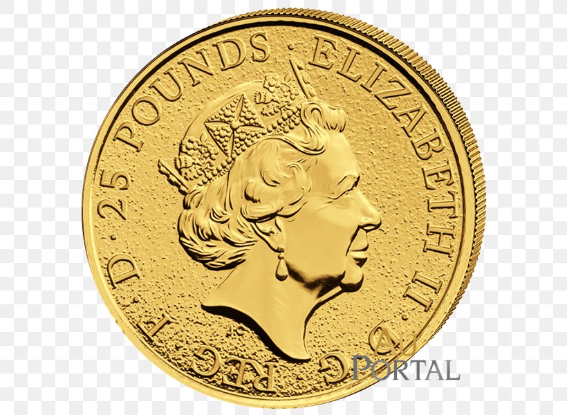 Royal Mint The Queen's Beasts Gold Coin Bullion Coin, PNG, 600x600px, Royal Mint, Britannia, Bullion Coin, Cash, Coin Download Free
