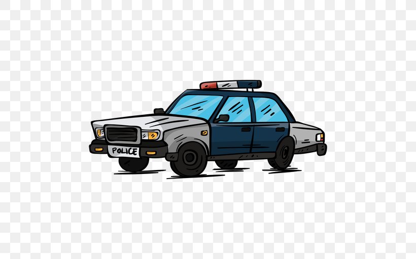 Police Car Illustration Vector Graphics Vehicle, PNG, 512x512px, Car, Automotive Design, Cartoon, Classic Car, Family Car Download Free