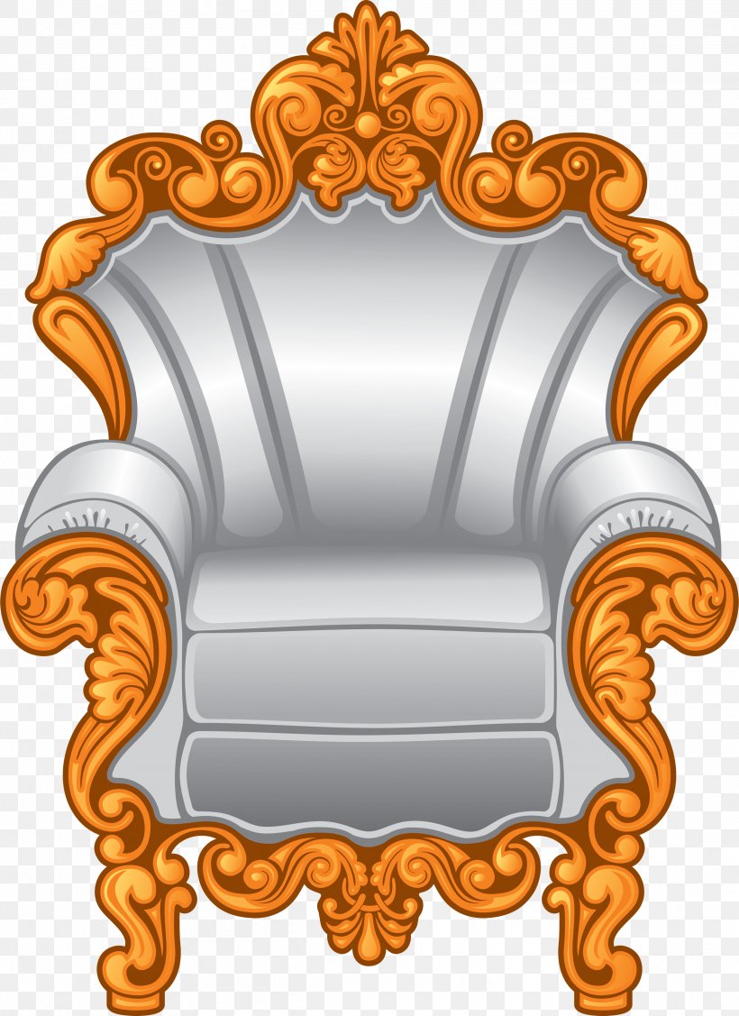 Chair Throne Clip Art, PNG, 2525x3473px, Chair, Can Stock Photo, Cartoon, Clip Art, Orange Download Free